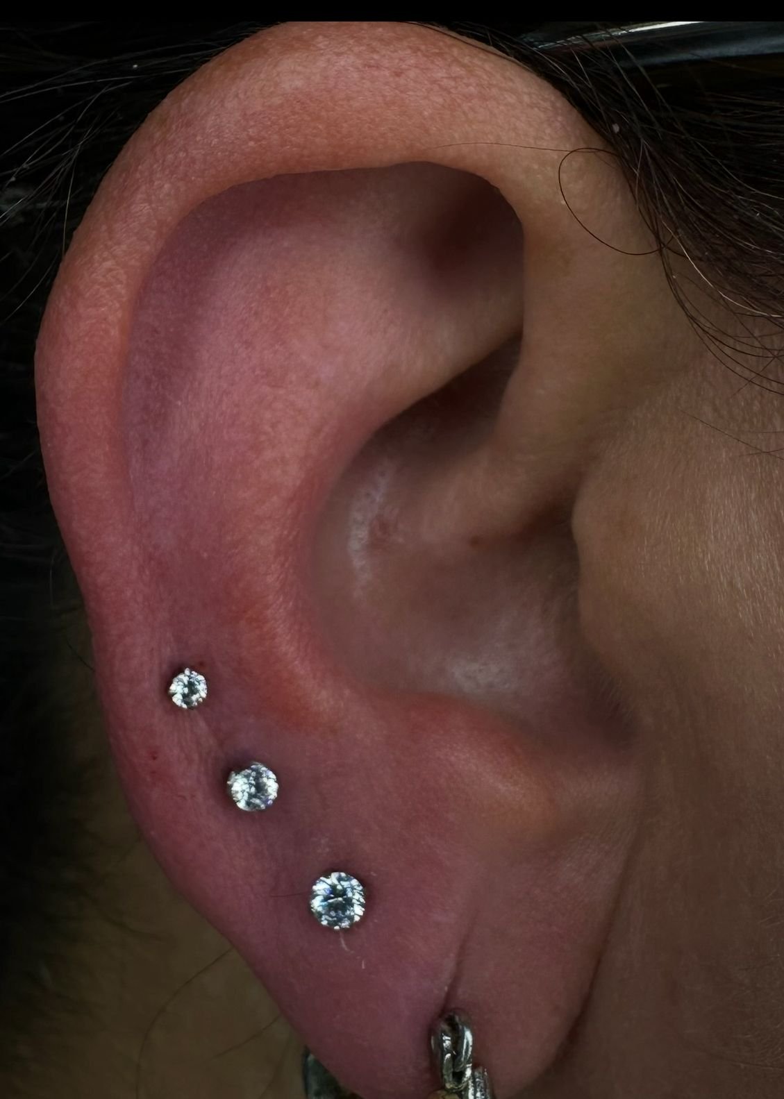 Lobe piercing
